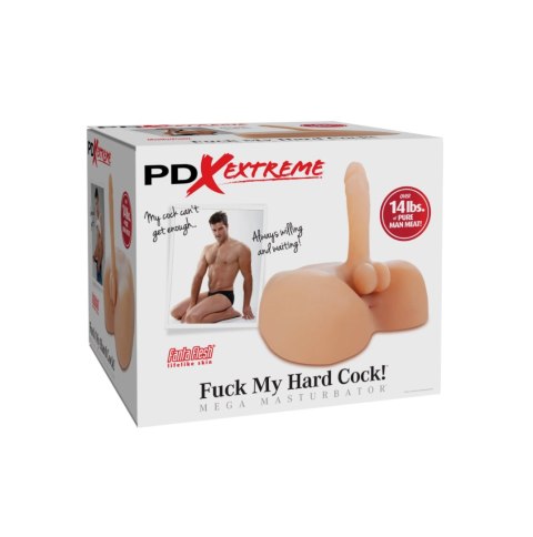 Pipedream PDX Extreme Fuck My Hard Cock Mega Masturbator Light