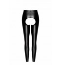 Noir Handmade F304 Taboo wetlook leggings with open crotch and bum S